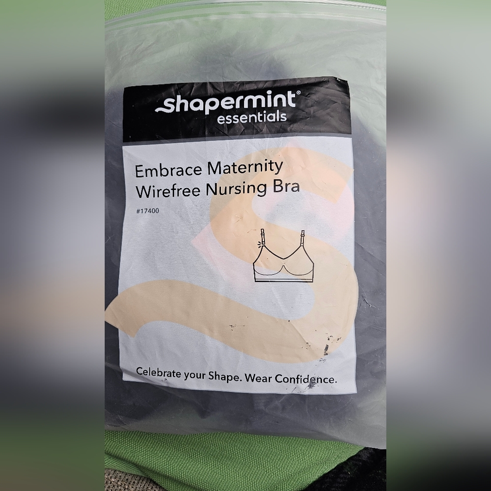 Shapermint MATERNITY  Black Comfort Bra Intimates & Sleepwear